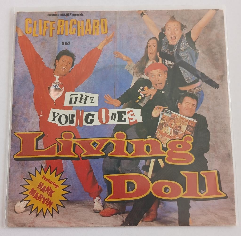 Cliff Richard & The Young Ones - Living doll, Ophalen of Verzenden, Gebruikt, Pop, Single