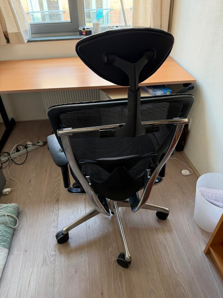 Contessa Okamura bureaustoel - Ergonomisch en comfortabel, Huis en Inrichting, Bureaustoelen, Ophalen, Zwart, Zo goed als nieuw