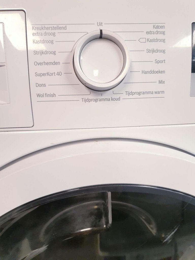 bosch warmptepomp droger 7kg inc 6 mnd garantie, Ophalen, 6 tot 8 kg, Anti-kreukfase, Overige typen