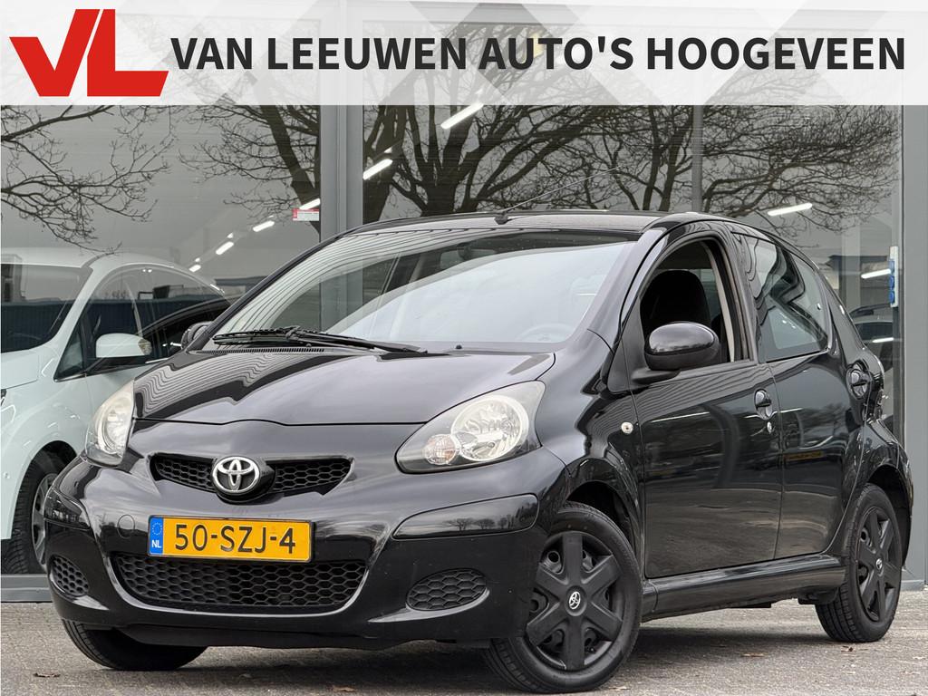 Toyota Aygo 1.0-12V Comfort Navigator | RIJKLAAR | Airco | E, Voorwielaandrijving, Euro 5, Gebruikt, Zwart