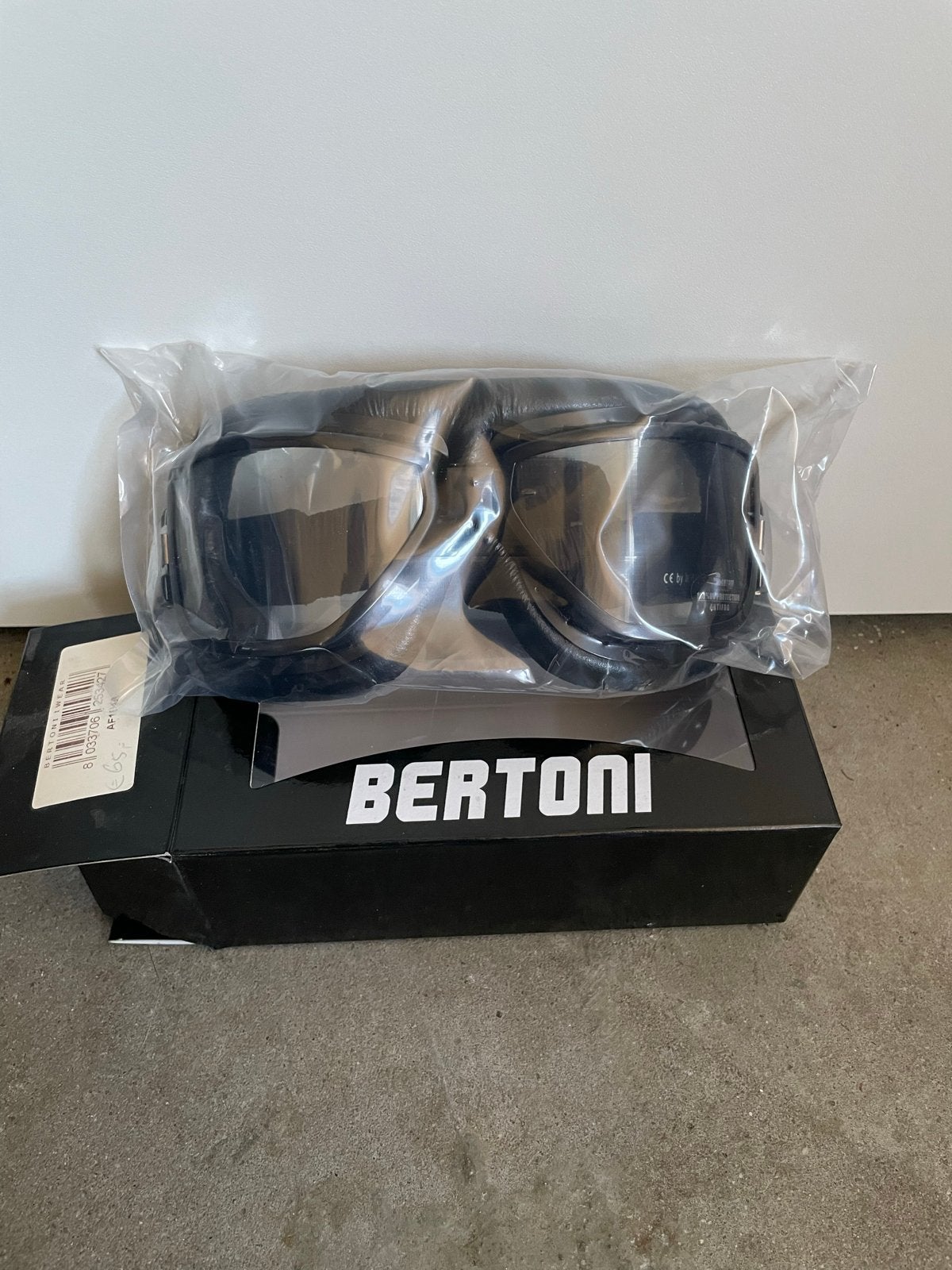Bertoni AF194A Motorbril - Nieuw in verpakking, Motoren, Ophalen of Verzenden, Nieuw met kaartje, Heren, Overige merken