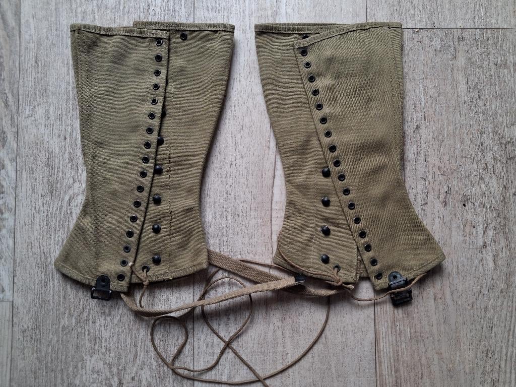US WO2 Leggins (Gaitors), Ophalen of Verzenden, Landmacht, Amerika, Kleding of Schoenen