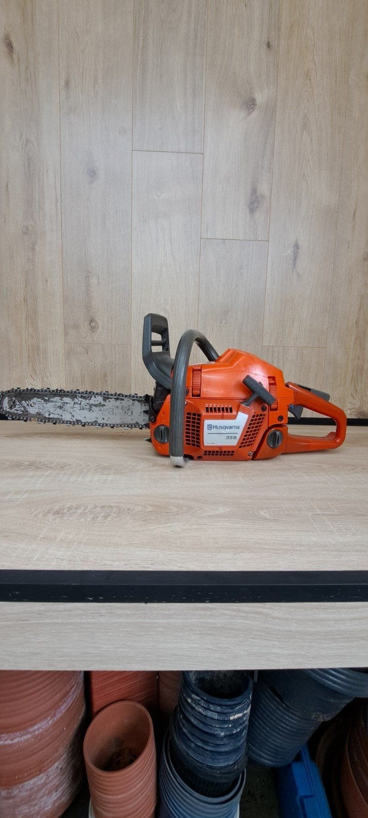 husqvarna 359, Ophalen