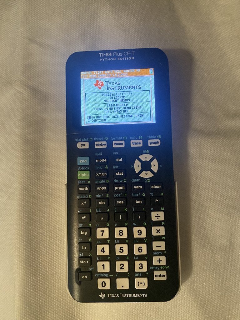 Grafische rekenmachine TI-84 Plus CE-T Python Edition, Diversen, Rekenmachines, Ophalen of Verzenden, Grafische rekenmachine, Zo goed als nieuw