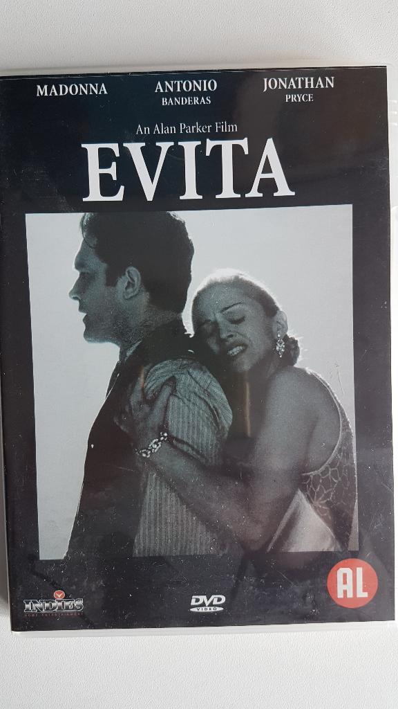 DVD Evita, Cd's en Dvd's, Ophalen of Verzenden, Zo goed als nieuw
