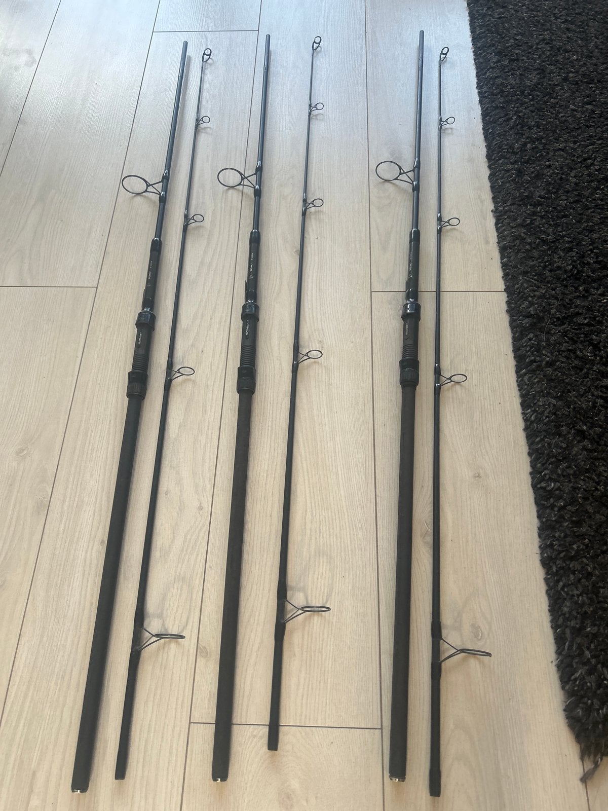 3 Sonik Xtractor Karperhengels 9 ft 3 lbs, Ophalen of Verzenden, Zo goed als nieuw, Werphengel