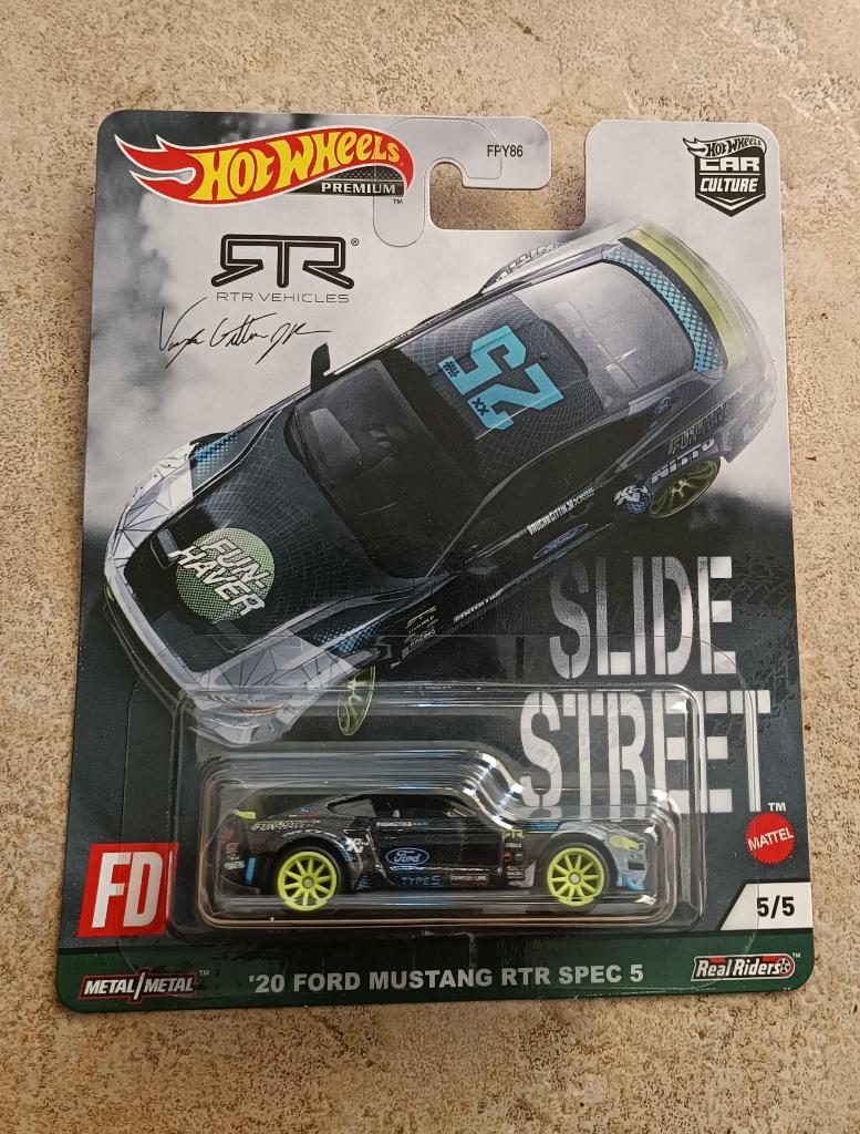 hot wheels ford mustang rtr spec 5 slide street, Hobby en Vrije tijd, Modelauto's | Overige schalen, Ophalen of Verzenden, Nieuw