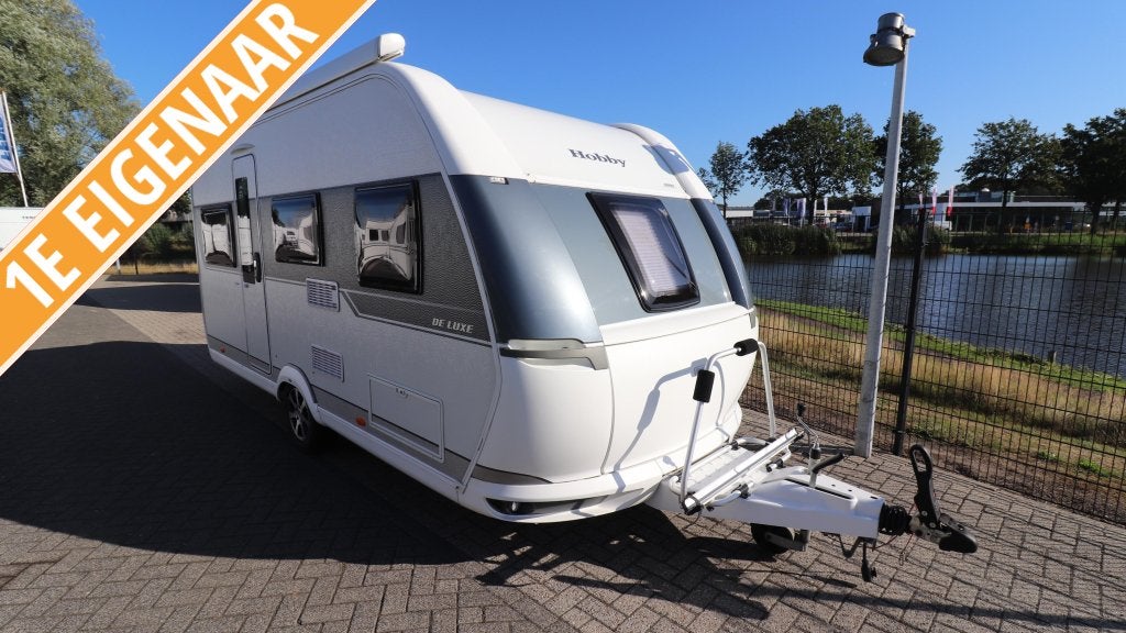 Hobby De Luxe 455 UF Bj. 2017 Thule Luifel, Voortent, Caravans en Kamperen, Rondzit, Hobby, Bedrijf, Schokbreker