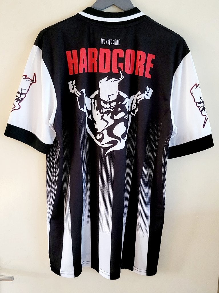 Thunderdome Soccershirt ( Hardcore / Gabber / ID&T / Rave ), Kleding | Heren, Ophalen of Verzenden, Nieuw, Overige maten, Wit