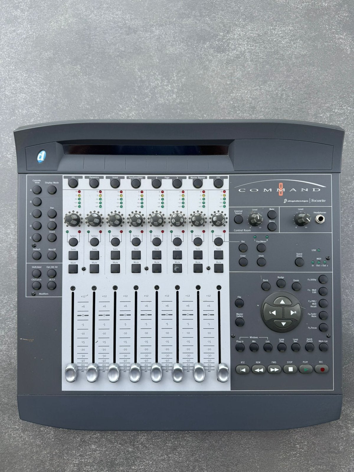 Digidesign Command|8 DAW Controller – nette staat, Muziek en Instrumenten, Mengpanelen, Ophalen of Verzenden, Zo goed als nieuw