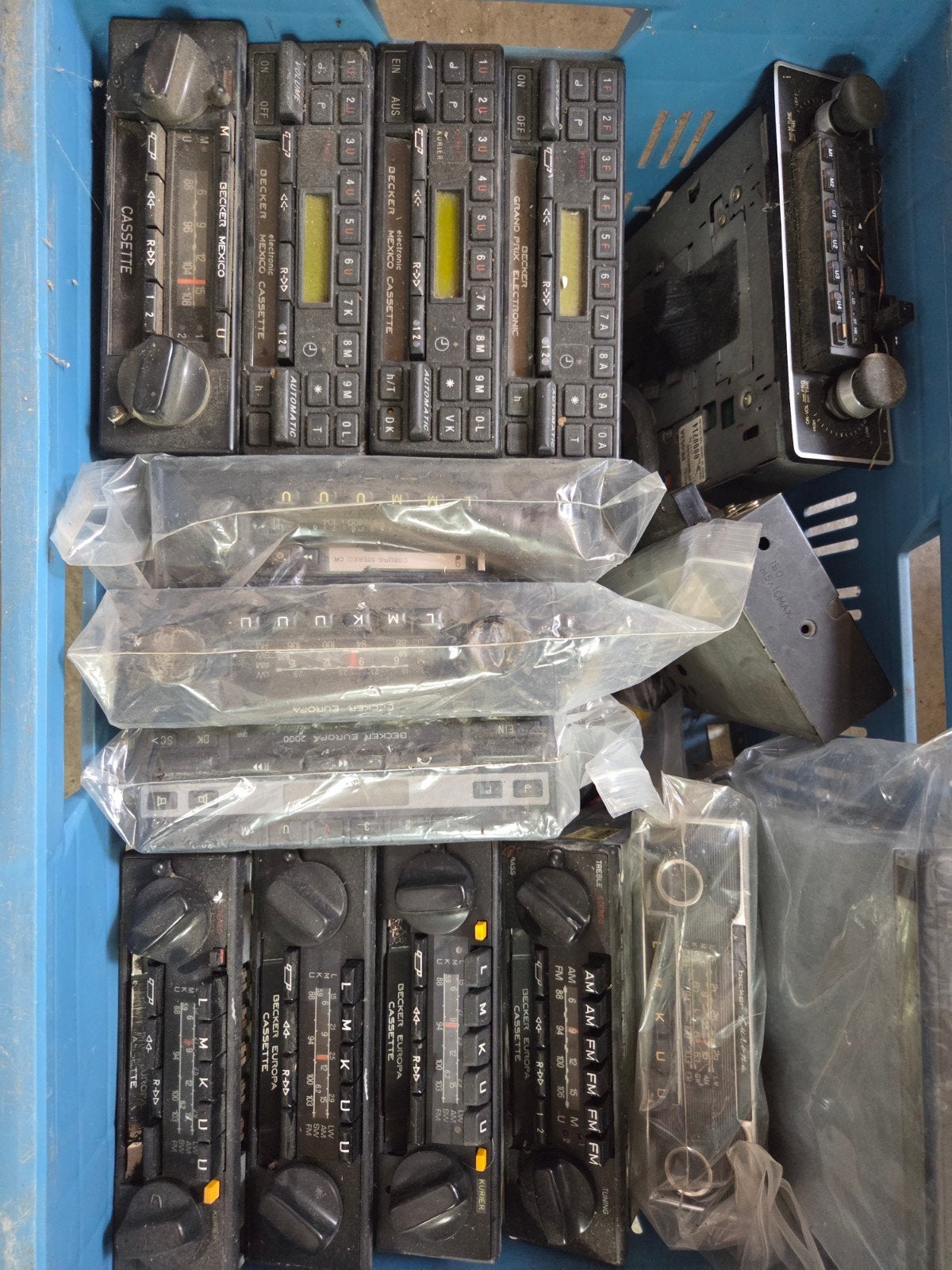 Becker radio's voor Mercedes-Benz 190SL, 300SL, Pag, Auto diversen, Autoradio's, Ophalen, Nieuw
