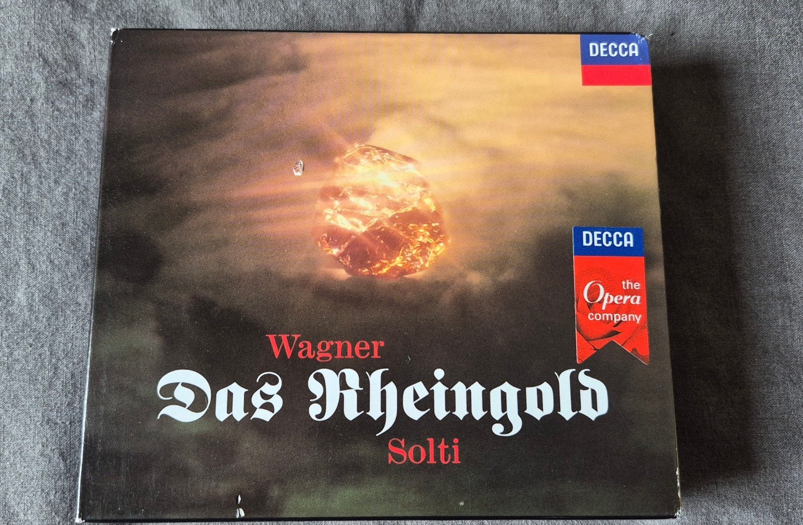 Wagner - Das Rheingold - Solti - Decca Opera Company, Inclusief boekje, Boxset, Opera of Operette, Ophalen of Verzenden