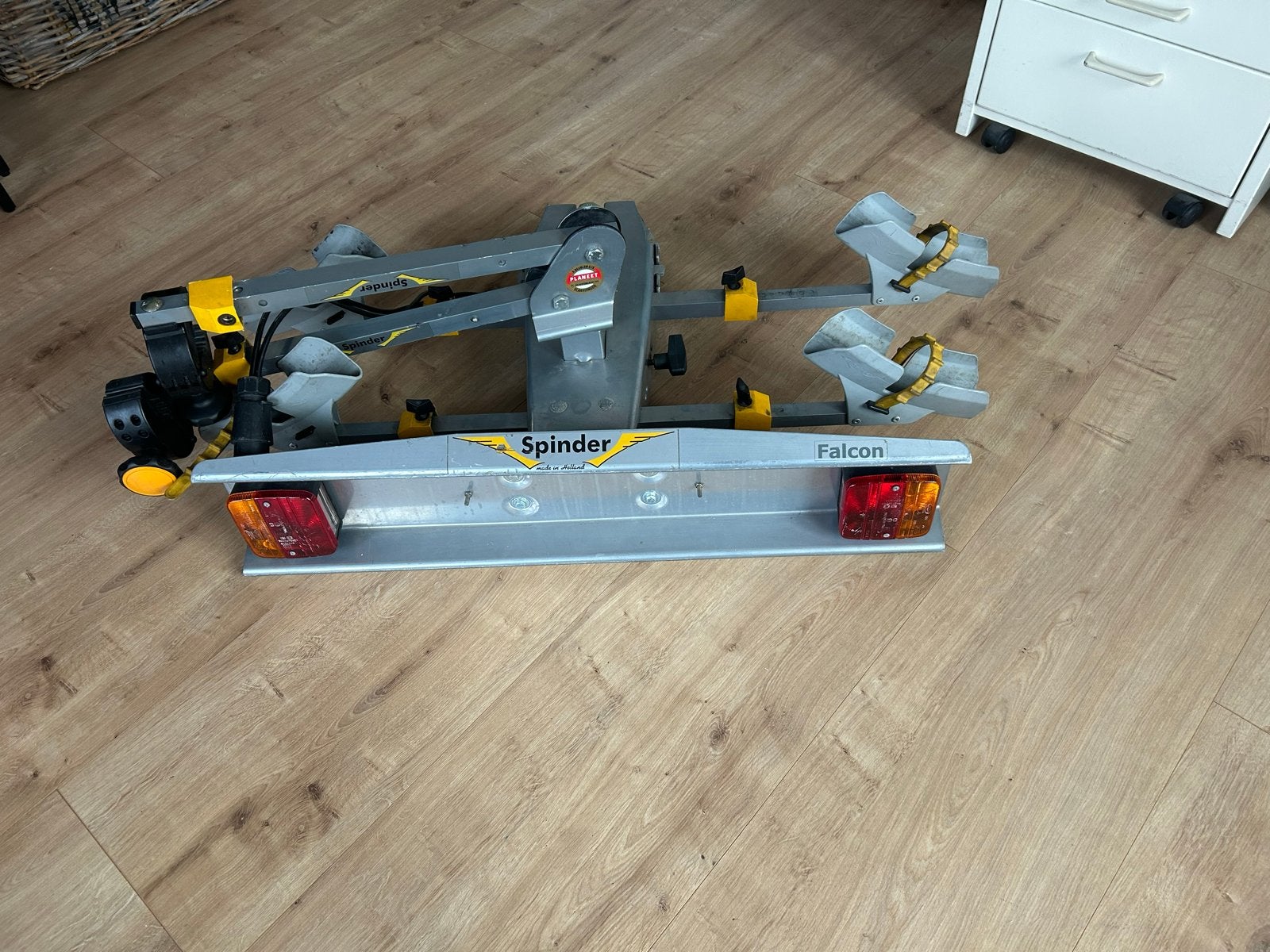 Spinder Falcon Trekhaakdrager - Fietsendrager, Auto diversen, Fietsendragers, Gebruikt, Trekhaakdrager, 2 fietsen, Ophalen