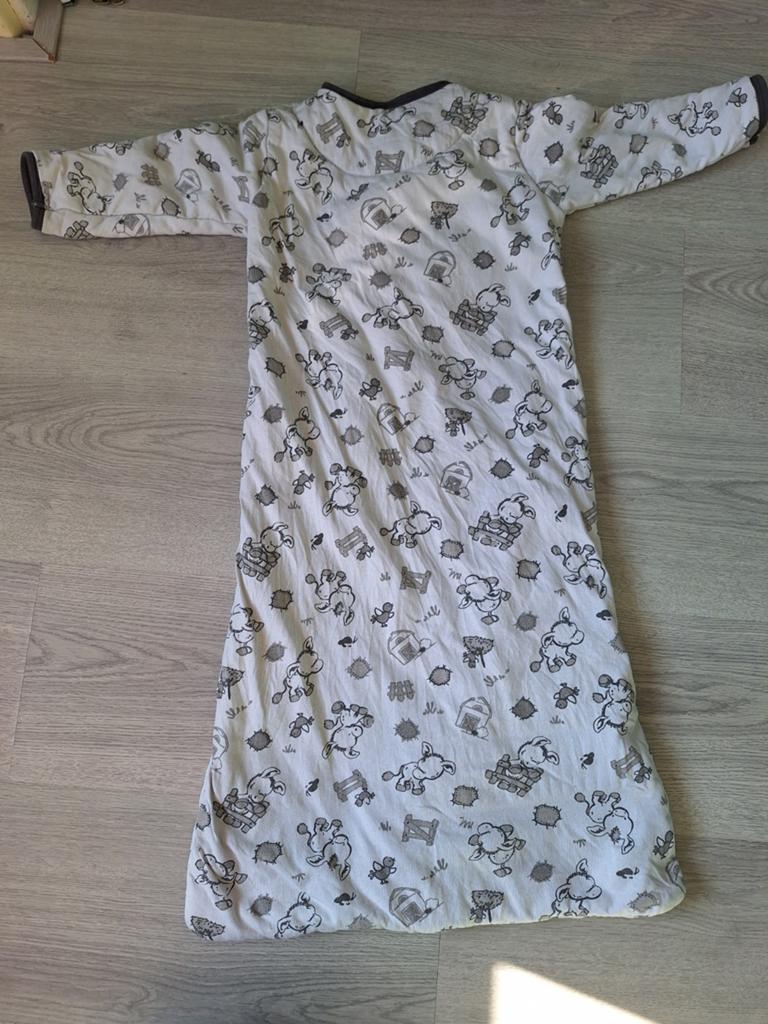 Baby Bodysuit Slaapzak Maat 90 met Dierenprint, Kinderen en Baby's, Ophalen, Gebruikt, 85 tot 100 cm, Slaapzak