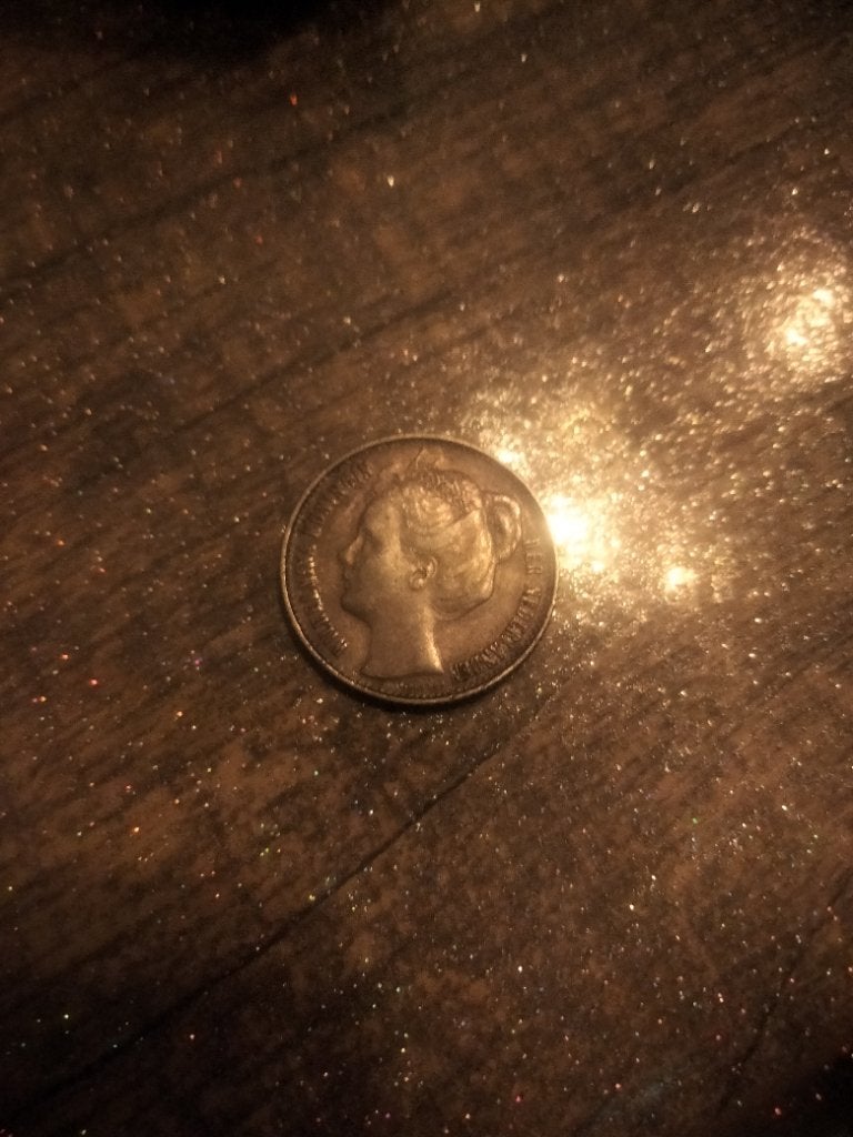 Zilveren 1/2 Gulden Koningin Wilhelmina 1922, Postzegels en Munten, Munten | Nederland, 1 gulden, Zilver, Ophalen of Verzenden