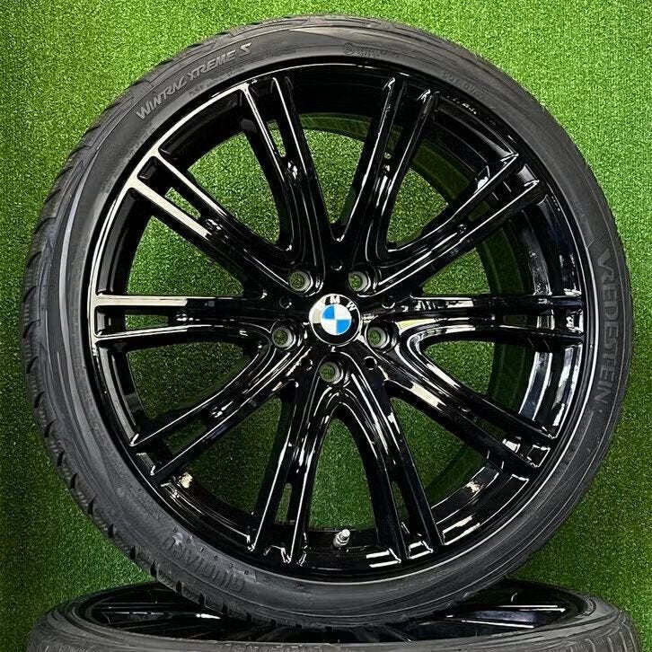 Originele 20 inch BMW 759i black velgen winterbanden G30 G31, Auto-onderdelen, Banden en Velgen, Banden en Velgen, Germany, Info@bmw.com