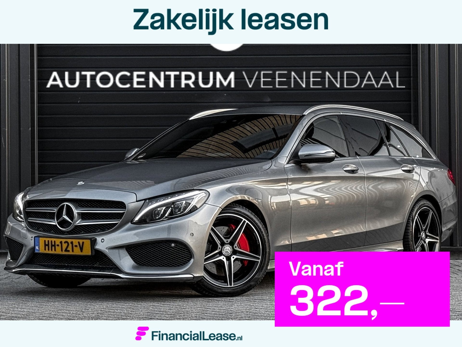 Mercedes-Benz C-klasse Estate C350e AMG BURMESTER/LEDER/19'', Automaat, Achterwielaandrijving, Gebruikt, Hybride Elektrisch/Benzine