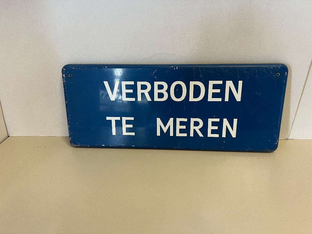 Scheepvaartbord, Verzamelen, Scheepvaart, Ophalen of Verzenden, Gebruikt, Motorboot of Zeilboot, Overige typen