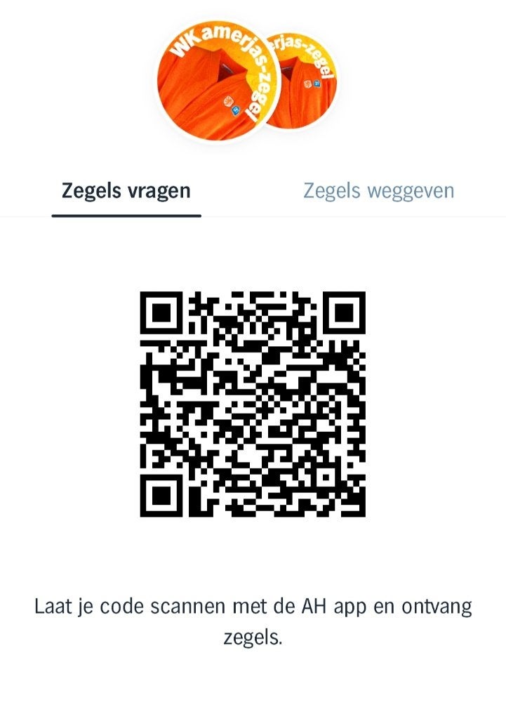 Gevraagd: Zegels AH WKamerjas, Verzamelen, Supermarktacties, Albert Heijn, Ophalen of Verzenden