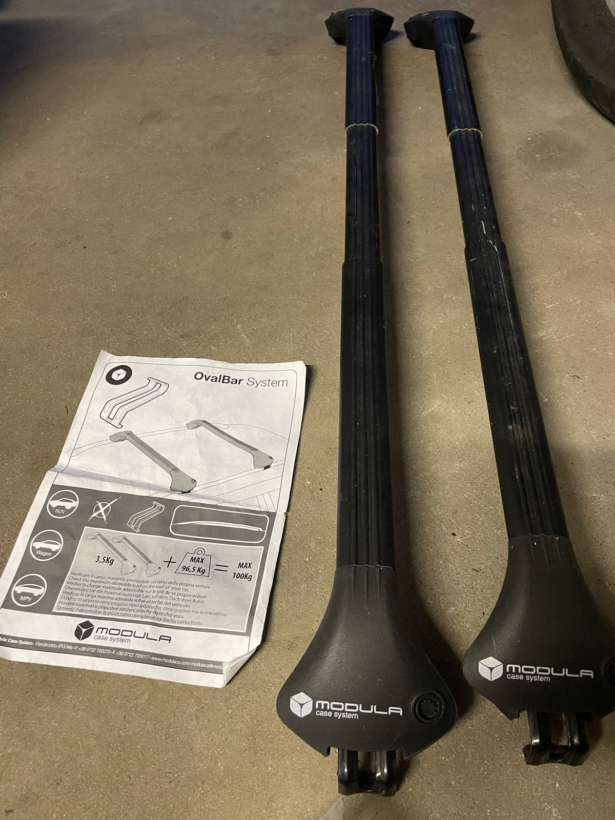 Modula dakdragers voor Audi A4 B8 Avant (2007-2015), Ophalen, Gebruikt