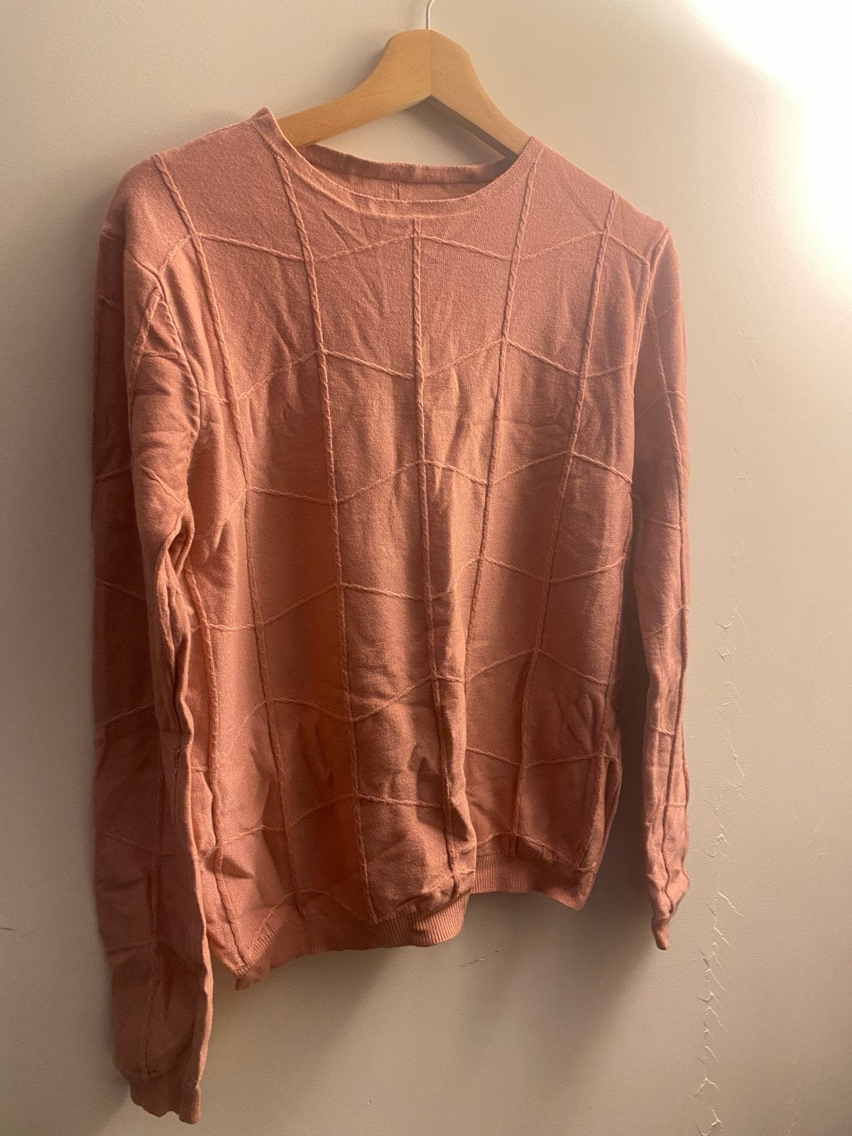 Roze trui met patroon, Kleding | Dames, Ophalen of Verzenden, Nieuw, Maat 38/40 (M), Roze