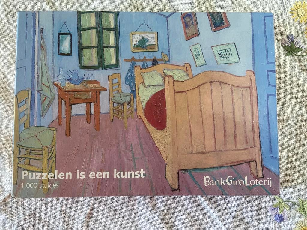 Puzzel - Vincent van Gogh slaapkamer Legpuzzel 1000 stukjes, Ophalen of Verzenden, 500 t/m 1500 stukjes