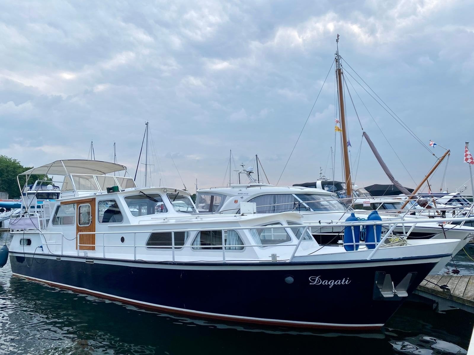 Stalen Motorjacht, Stahlboot, Verdränger, Boot "Dagati", Overige merken, Gebruikt, 11 m, Diesel