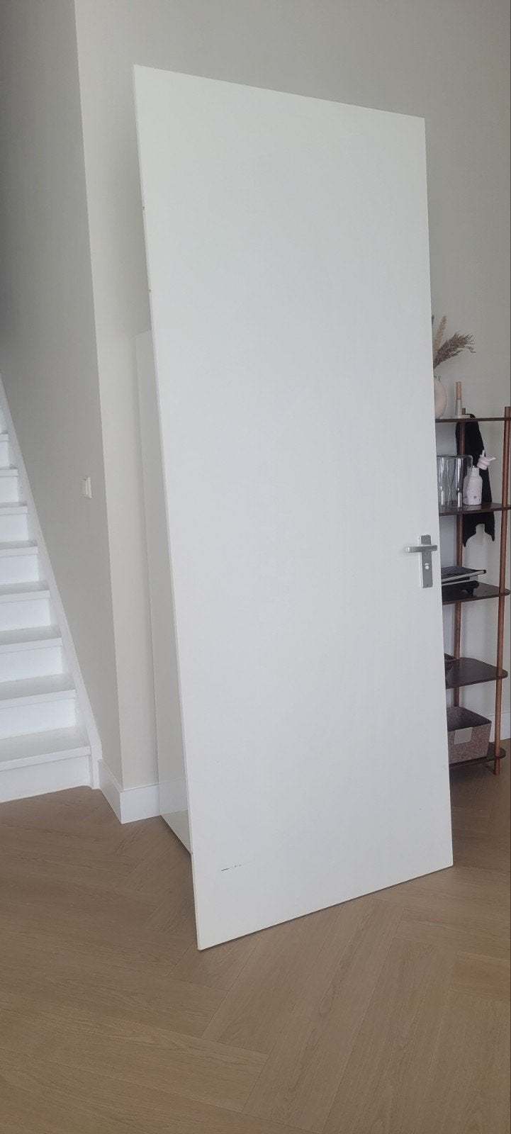 Bervens Links Draaiende Opdekdeur 88x231.5cm, Doe-het-zelf en Verbouw, Ophalen, Gebruikt, 80 tot 100 cm, 215 cm of meer