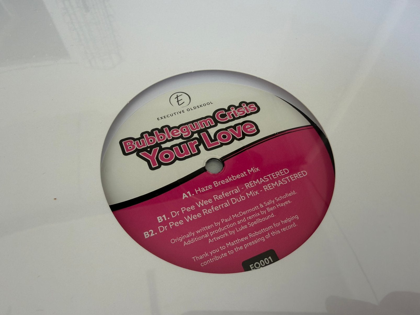 Bubblegum Crisis – Your Love (Executive Oldskool, EO001), Ophalen, Nieuw in verpakking, 12 inch