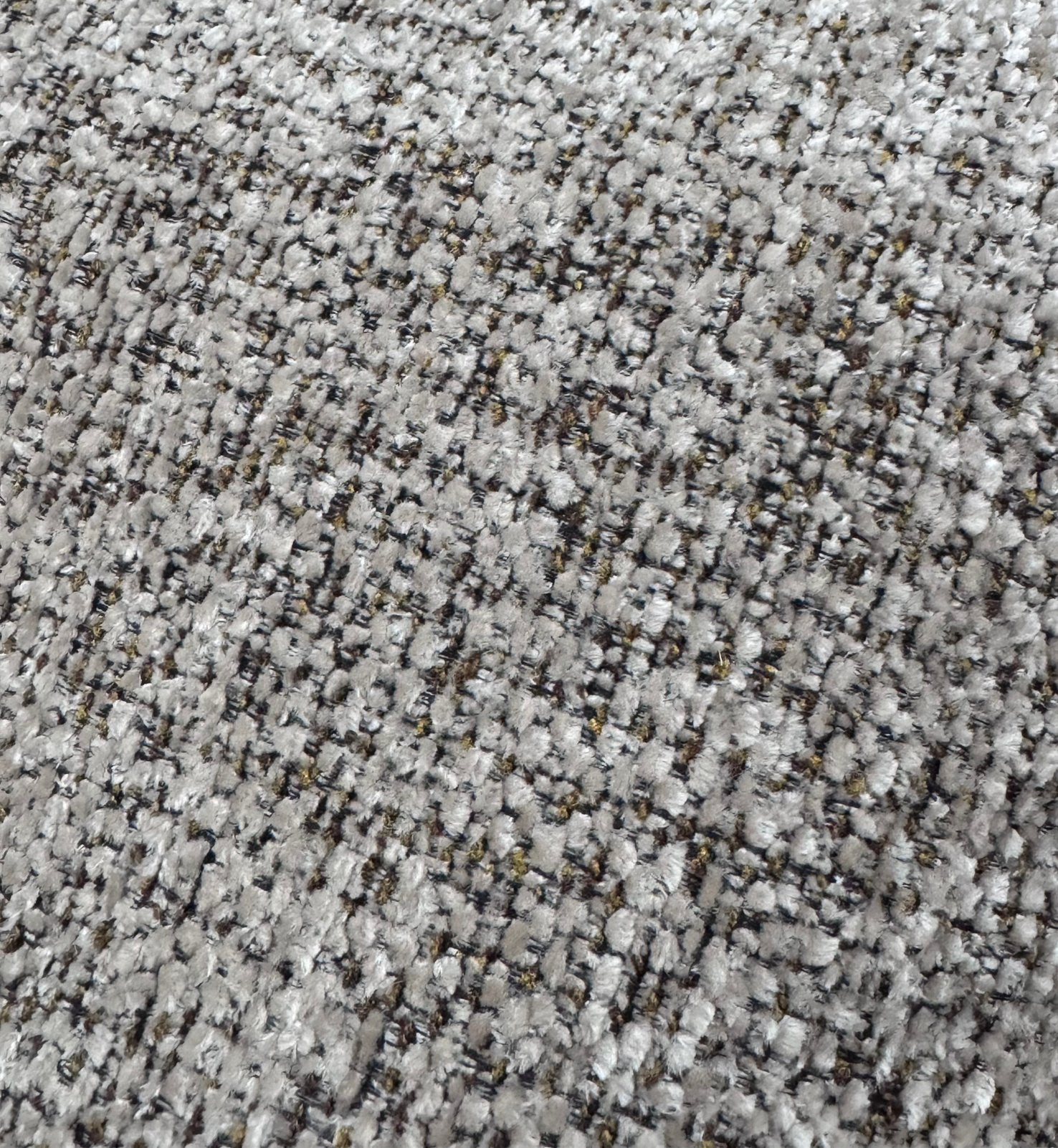 SHOWMODEL | Japandi Chenille Hoekbank - Taupe - 275 x 175, Huis en Inrichting, -, -, Hoekbank, Zo goed als nieuw