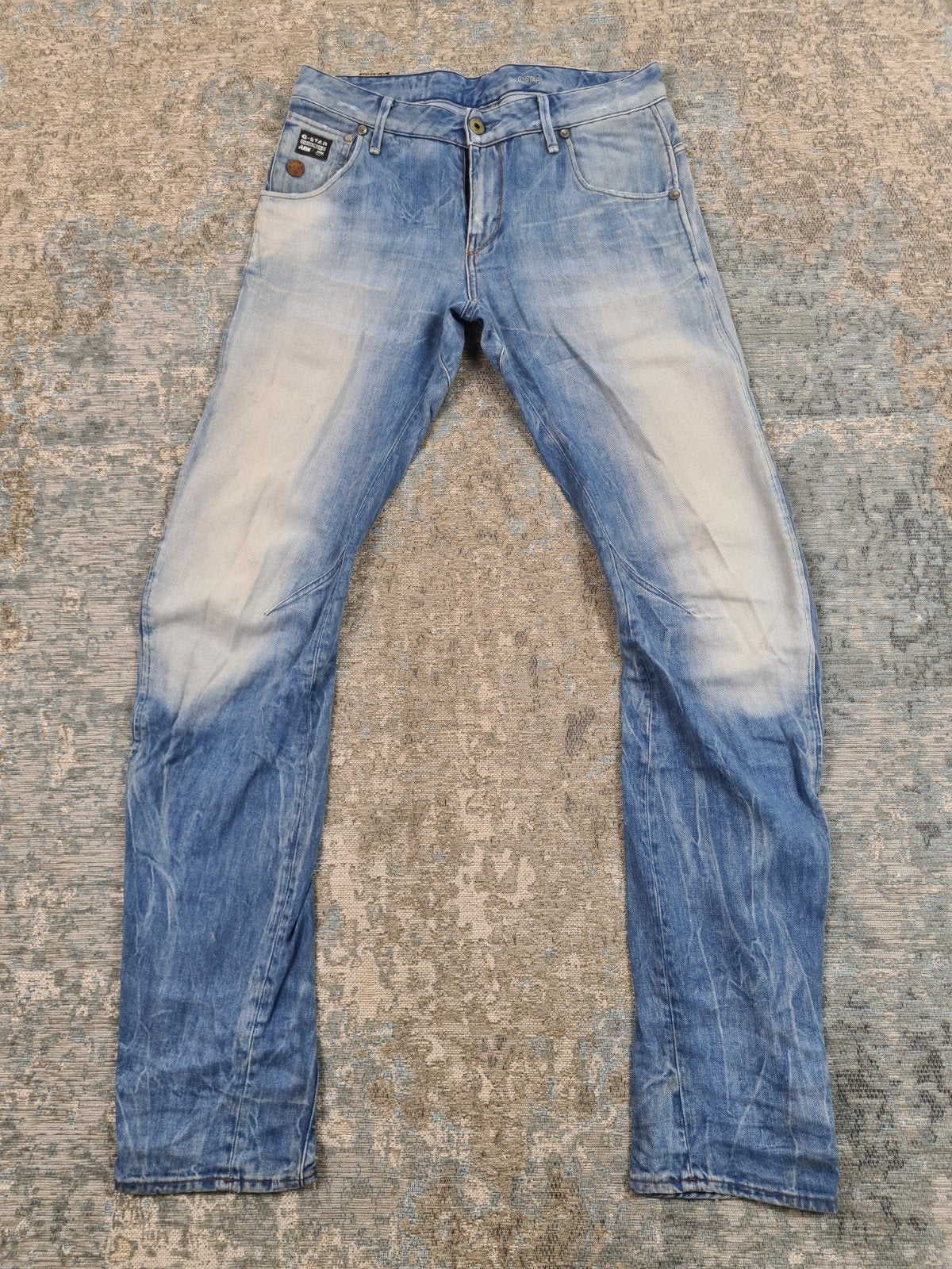 G-Star ARC 3D SLIM W31 L36 Slim 100% katoen Bronno3136 Blauw, G-Star Raw, https://www.g-star.com/nl_nl/customer-service, W32 (confectie 46) of kleiner