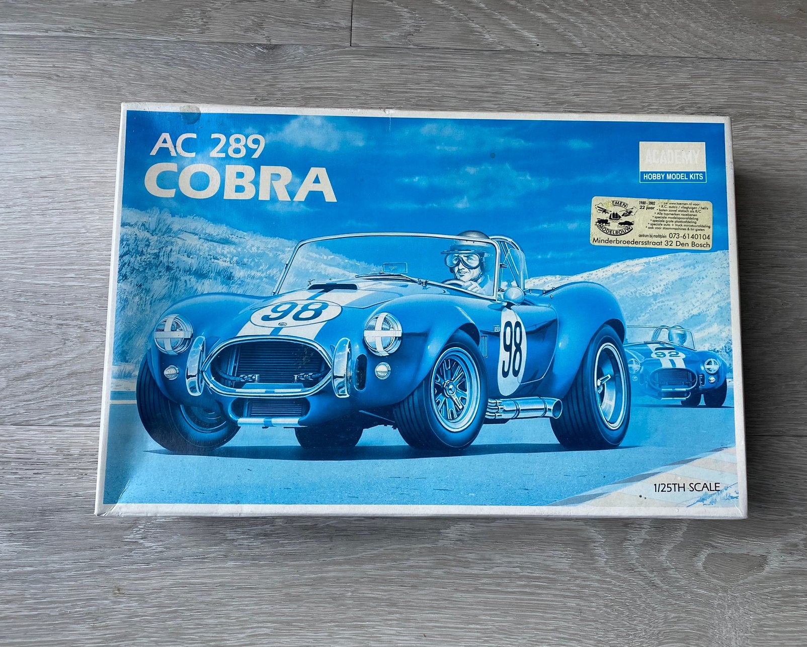 Academy 1509 Cobra 1:25, Ophalen of Verzenden, Gebruikt, Groter dan 1:32, Overige merken