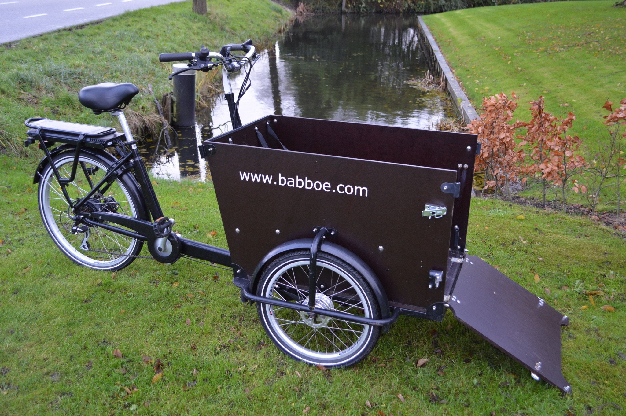 Babboe Dog Elektrische bakfiets 450 WH accu, Fietsen en Brommers, Fietsen | Bakfietsen, Overige merken, Gebruikt, Info@babboe.nl