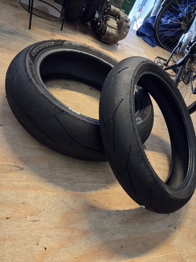 Pirelli Supercorsa 1x gebruikt, donker bewaard, Ophalen of Verzenden, Gebruikt