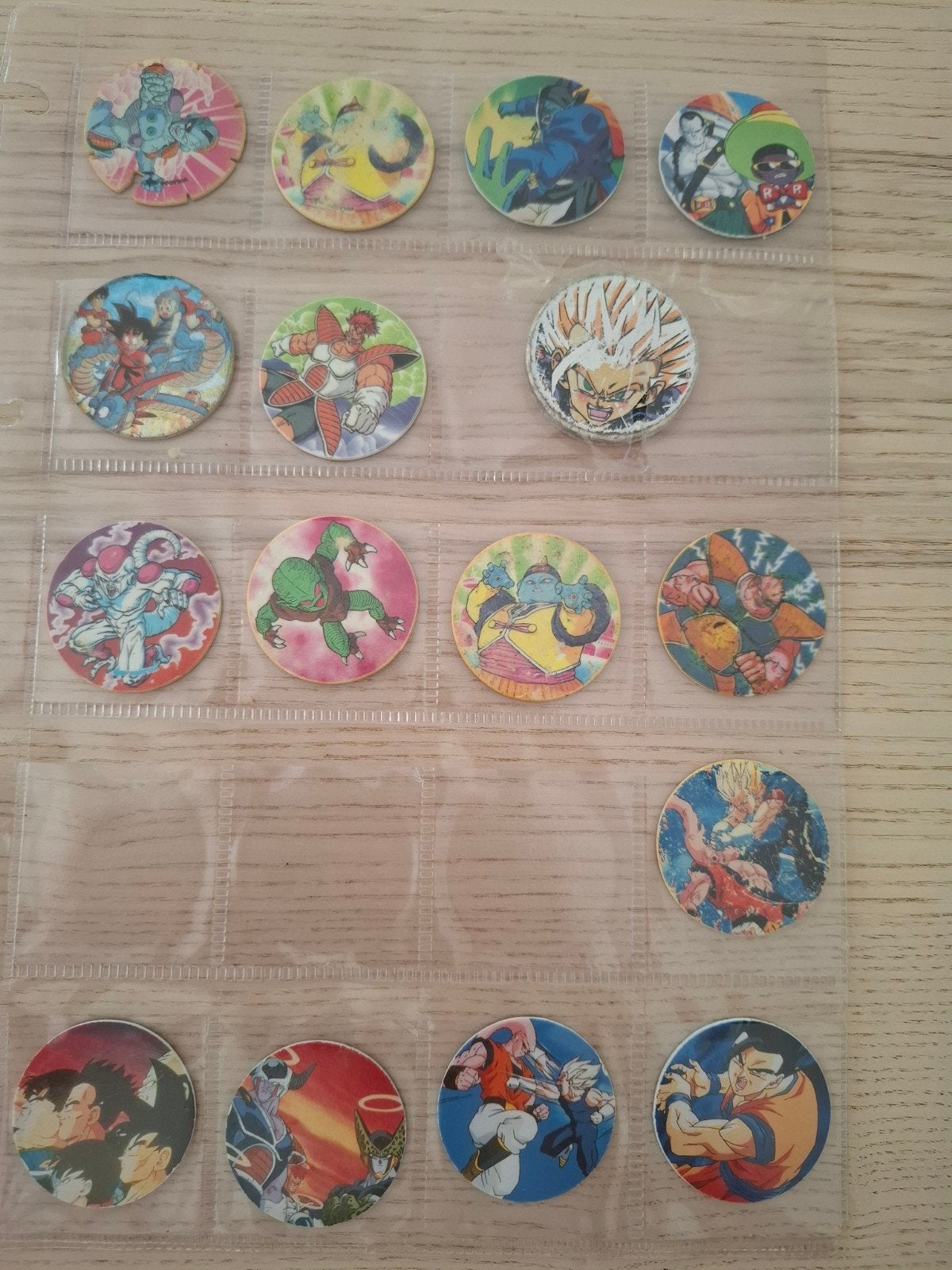 Collectie Dragonball Z Flippos, Verzenden, Gebruikt