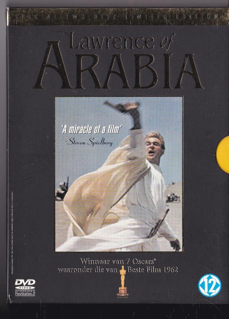 Lawrence of Arabia ֎ 1962, Peter O'Toole, Omar Sharif, Cd's en Dvd's, Dvd's | Klassiekers, Ophalen of Verzenden, 1960 tot 1980