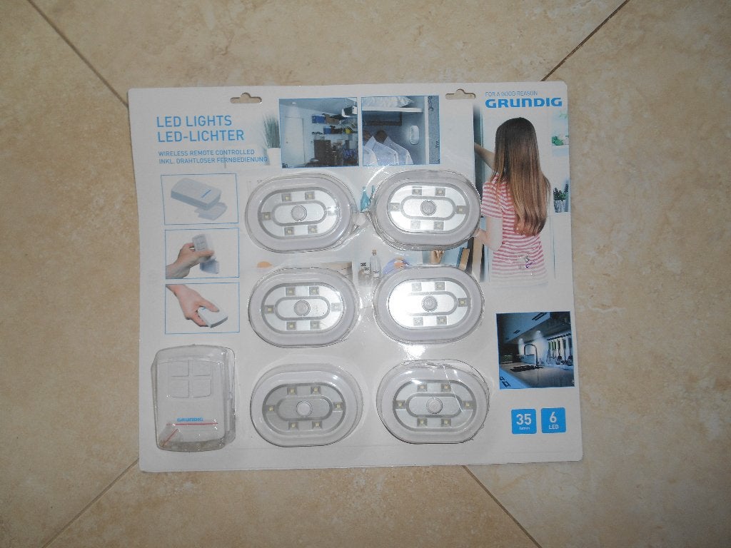 Grundig Led Lights Draadloze Lampen Kastlampen Keuken, Ophalen of Verzenden, Nieuw, Plafondspot
