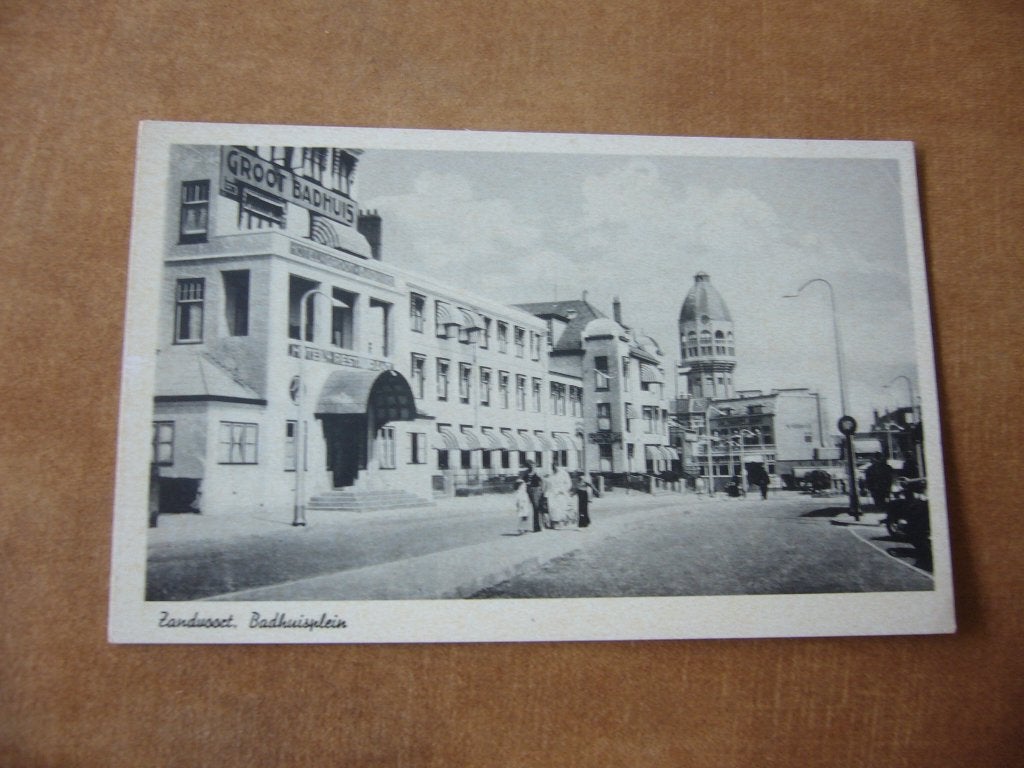 ZANDVOORT  =  BADHUISPLEIN, Ophalen of Verzenden, 1920 tot 1940, Ongelopen, Noord-Holland