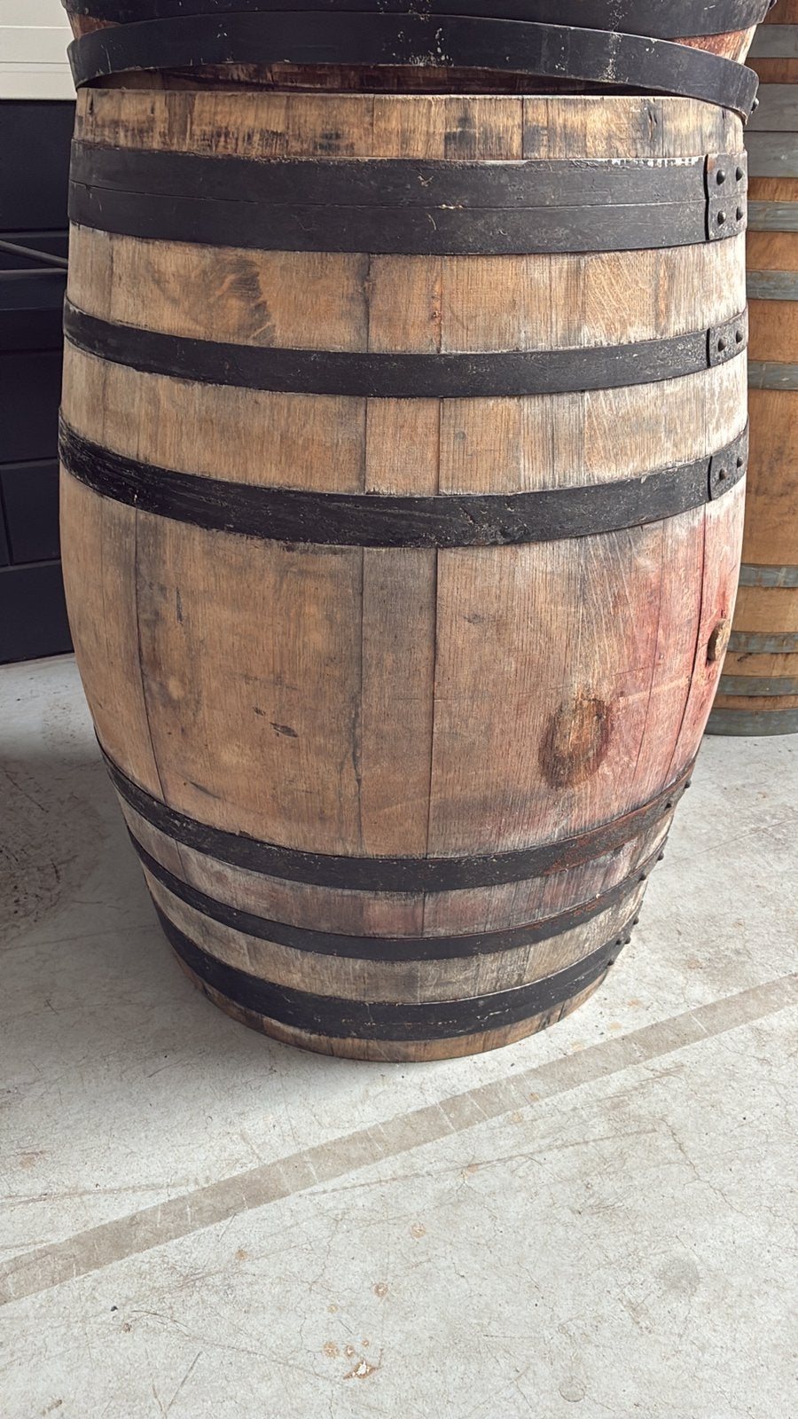Houten wijnvaten te koop, zware kwaliteit, 150 liter of meer, Ophalen of Verzenden, Zo goed als nieuw, Hout