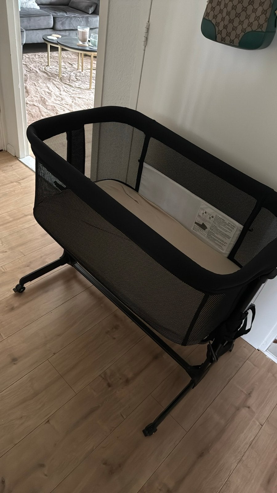 Deryan Co-sleeper - Zo goed als nieuw, Kinderen en Baby's, Ophalen, Zo goed als nieuw, Wieg