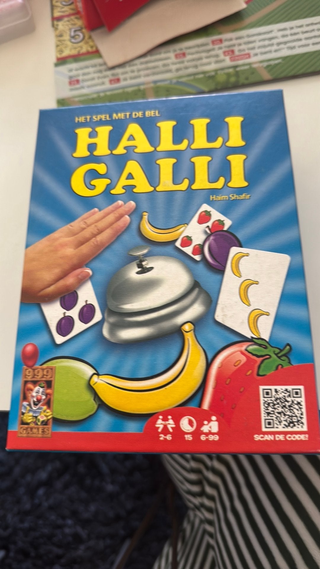 Halli Galli het spel met de bel, Ophalen of Verzenden, Zo goed als nieuw