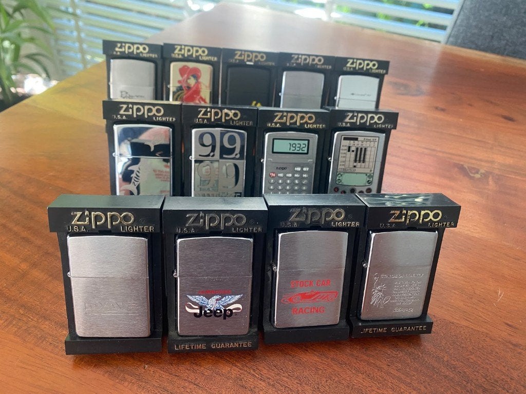 13x ongebruikte Zippo in doosje, Verzamelen, Ophalen of Verzenden, Nieuw, Aansteker