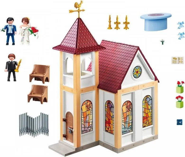 Playmobil 5053 Bruiloftskerk - Nieuw in doos, Ophalen, Gebouw, Complete set, Nieuw