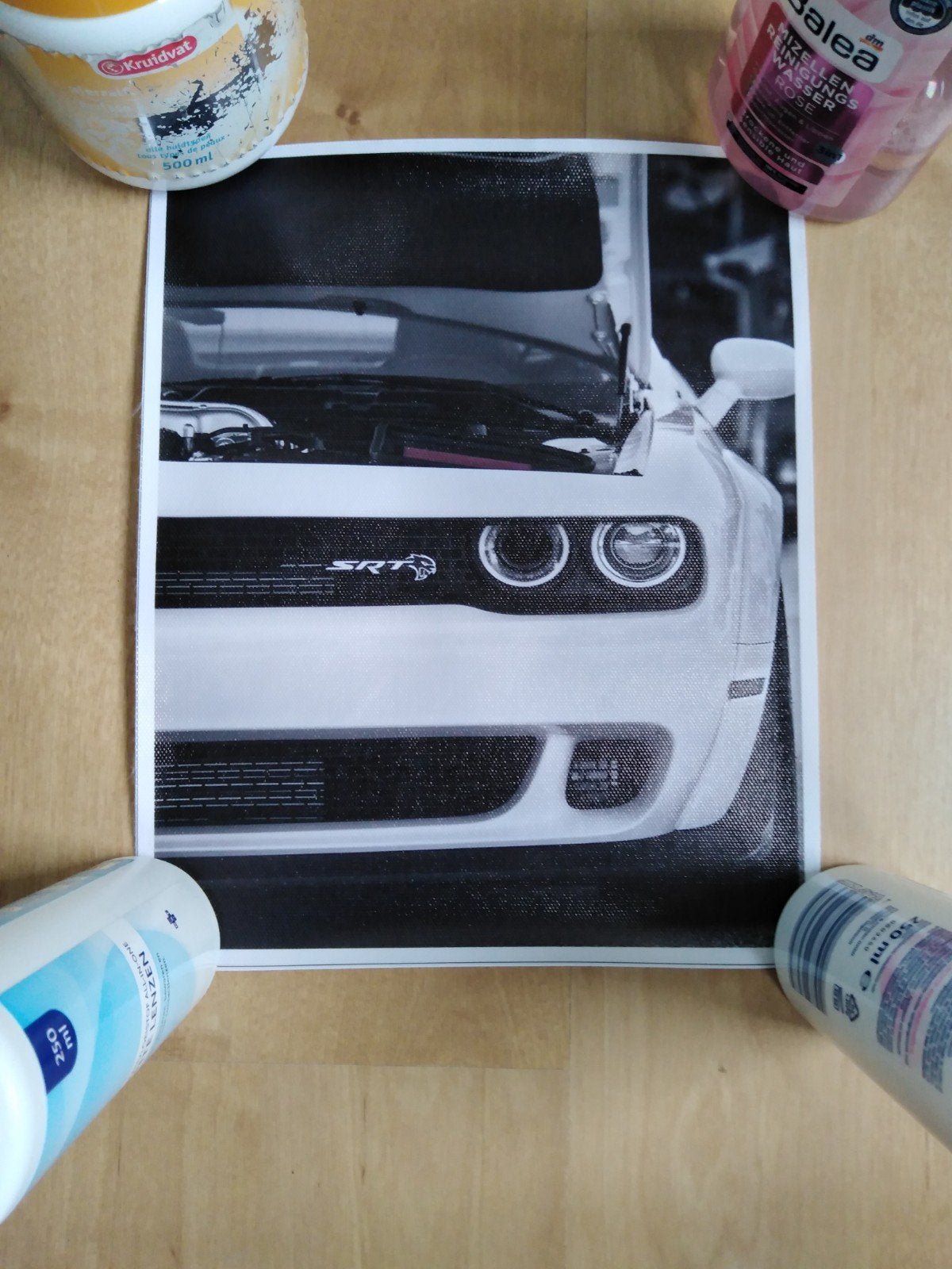 canvas poster auto, Minder dan 50 cm, Nieuw, Ophalen of Verzenden, Foto of Poster