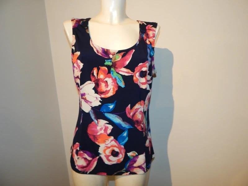 Joseph Ribkoff stretch top in kleurrijke bloemen print D44, Overige kleuren, Verzenden, Maat 42/44 (L), Joseph Ribkoff