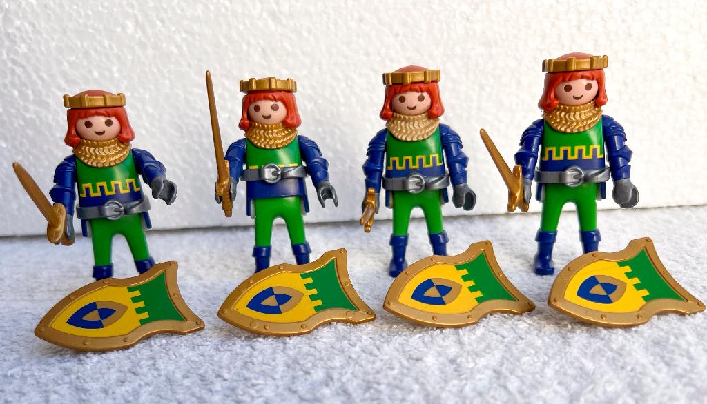 Playmobil 4 Dappere Prinsen uit set 4643, Ophalen of Verzenden, Zo goed als nieuw, Complete set