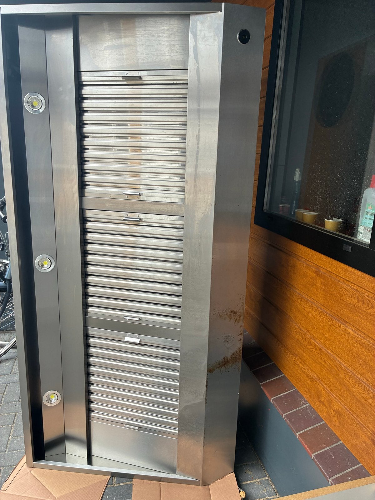 CombiSteel RVS Afzuigkap met Verlichting en Filters, Zakelijke goederen, Ophalen, Gebruikt, Overige typen