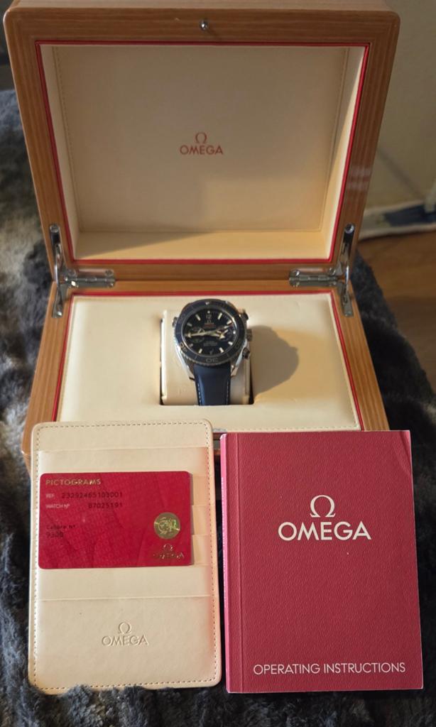 Omega seamaster 45mm chronograph 
232.92.46.51.03.001, Sieraden, Tassen en Uiterlijk, Horloges | Heren, Ophalen of Verzenden, Staal