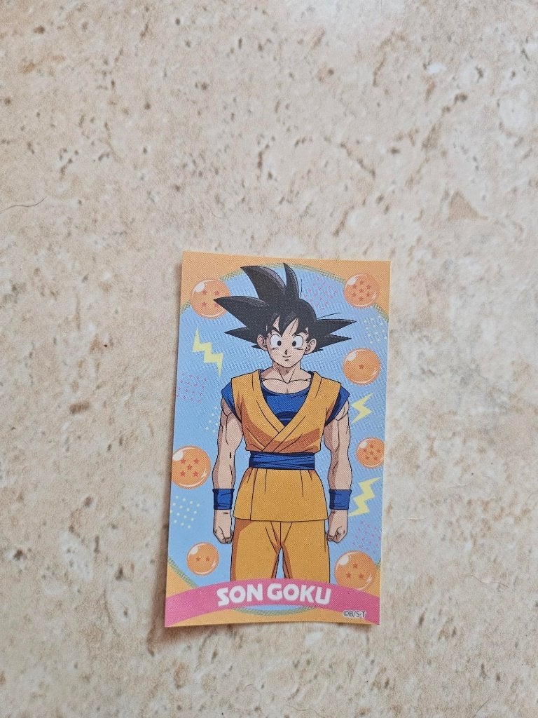 sticker anime dragonball Daima Japan Goku adult, Ophalen of Verzenden, Zo goed als nieuw, Film, Tv of Omroep