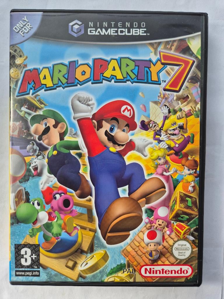 MARIO PARTY 7 & vip, Spelcomputers en Games, Games | Nintendo GameCube, Gebruikt, 1 speler, Racen en Vliegen, Ophalen of Verzenden